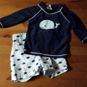 Matching swimset for boys size 6-9 months